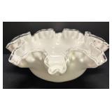 E3 - Fenton Silver Crest Bowl