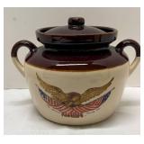 H4 - McCoy Bean Pot - Spirit of Seventy Six Pattern