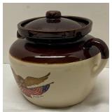 H4 - McCoy Bean Pot - Spirit of Seventy Six Pattern