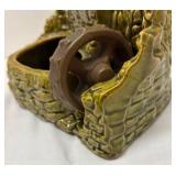 H3 - Vintage Shawnee Grist Mill Planter