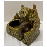 H3 - Vintage Shawnee Grist Mill Planter