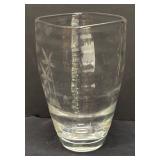 H3 - Tiffin Bamboo Ribbed Etched Vase