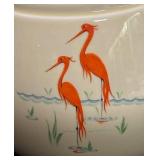 M4 - Vintage Drip-O-Lator Coffee Pot with Flamingo Scene