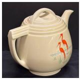 M4 - Vintage Drip-O-Lator Coffee Pot with Flamingo Scene