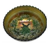 M4 - Imperial Carnival Glass Windmill Bowl