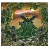 M4 - Imperial Carnival Glass Windmill Bowl