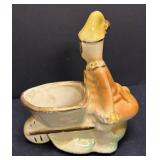 H4 - Vintage Shawnee Clown Pixie Planter