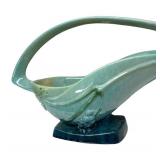 N1 - Roseville Wincraft Handled Basket - Art Pottery