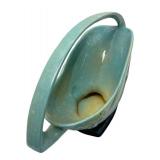 N1 - Roseville Wincraft Handled Basket - Art Pottery