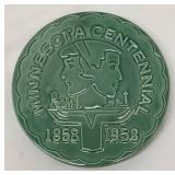 M3 - Two Red Wing Minnesota Centennial Trivets