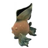 G1 - Hull Ebb Tide Angelfish Vase - Vintage Hull Pottery