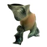 G1 - Hull Ebb Tide Angelfish Vase - Vintage Hull Pottery