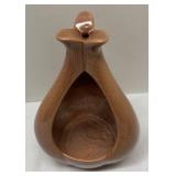 G6 - Vintage Red Wing Hanging Planter