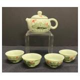 C2 - Petite Vintage Japanese Tea Set