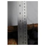 Grapes in Woven Basket- 1 in Diameter Per Berry, Mixed Purple Table Grapes 14' x 11.5'