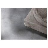 Pair of Ornate Concrete Urn Planters - Beaded Rim, Fluted Base - 28' x 20.5' (Lot of 2)