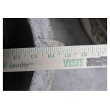 Pair of Greek-Key Urn Planters with Grapevine Relief Concrete 16' x 14'