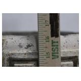 Pair of Greek-Key Urn Planters with Grapevine Relief Concrete 16' x 14'