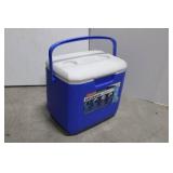 Coleman Excursion 30-Quart Cooler Blue with Cup Holders