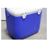 Coleman Excursion 30-Quart Cooler Blue with Cup Holders