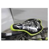 Ninja Turtles TMNT Kids Bike 16in - Black w/ Lime Green Rims