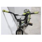 Ninja Turtles TMNT Kids Bike 16in - Black w/ Lime Green Rims