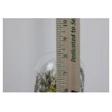 Sunflower Wall Decor Set - 3-Panel Triptych, Wire Panels & Dome Vase & Wallet