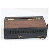 JC Penney 680-3816 AM/FM Stereo Clock Radio - Simulated Wood Grain