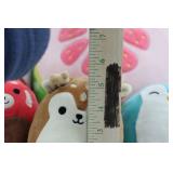 Squishmallows Plushes (Lot of 6) Unicorn, Watermelon, Pineapple, Strawberry Bear, Deer & Penguin