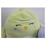 Squishmallows 3-Pack Plush Set - Yellow Chick, Grey Bunny & Pastel Rainbow Bunny