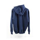Notre Dame Hoodie Navy Pullover with Front Kangaroo Pocket Size L