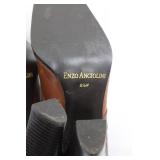 Enzo Angiolini Brown Leather Ankle Boots - Size 6 1/2 M