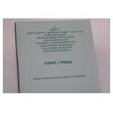 PartyLite LD51I Light Illusion LED Pillar Candle - 5 in (12 cm) 4-Pack and soaps