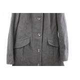 apostrophe Black Wool Coat - Size S (4-5) Button-Front Long Coat