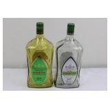 Hornitos Tequila Reposado & Plata 4L Bottles (Lot of 2) 15' x 6'