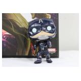 Marvel Groot Portrait Poster 19x13 - Iron Man & Captain America Funko Bobbleheads & Mini Keychain