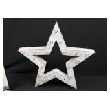 Love Sign, Lighted Star, Vintage Print Frame & Letter Board - 4-Piece Decor Set