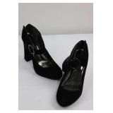 4-Pair Women's Shoes Lot - Size 7.5 (Sporto Boots, Aravon Wedges, Black Heels, Beaded Sandals)