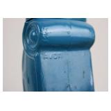 Avon Car-Shaped Empty Glass Perfume Bottles - Blue & Green (Set of 2)