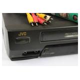 JVC HR-VP450U VHS VCR - 4-Head Hi-Fi with 7 Tapes (120V)