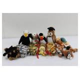 Ty Beanie Babies Assorted Plush Animals - 5-8 Inches Each