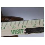 Leaf-Shaped Teak Wood Bowl 16 in & 9 in Round Bowl & 5-inch Bowls - Made in Thailand