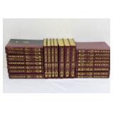 World Book Encyclopedia Set - Burgundy Hardcover Volumes (A-Z) & Science Year