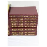 World Book Encyclopedia Set - Burgundy Hardcover Volumes (A-Z) & Science Year