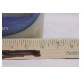 Action Portable TV with AM/FM Radio - 12-14V DC, Blue Vintage Tabletop TV (Not Tested)