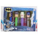 DC Comics Batman PEZ Collector's Set and two Superman