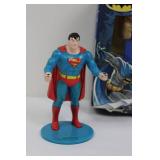 DC Comics Batman PEZ Collector's Set and two Superman