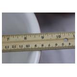 Corelle Coordinates Burgundy Stoneware Bowls - 9'-11' diameter