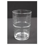 Clear Glass Tumblers - 6-Pack Short Old Fashioned Glasses with Thick Bases 5'tall