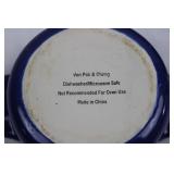 Mugs - Von Pok & Cheng Marlboro Unlimited Blue - Set of 4, Dishwasher/Microwave Safe